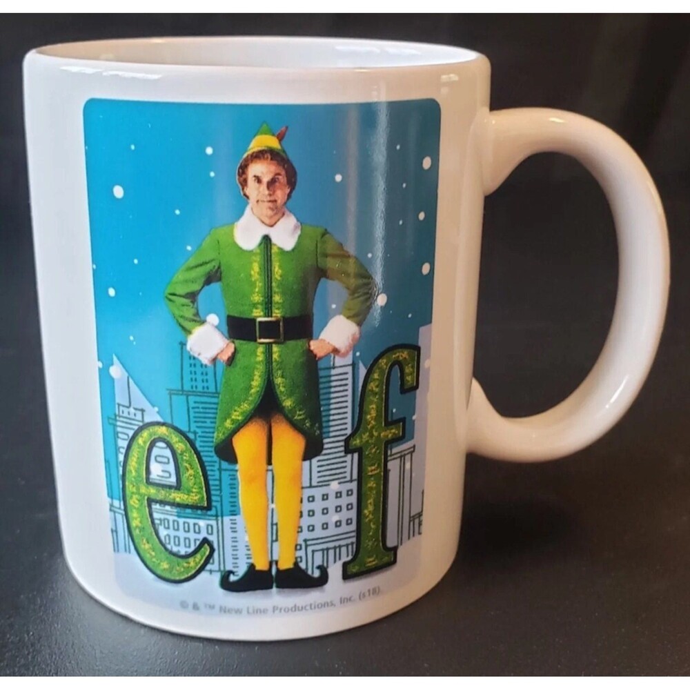 ELF CHRISTMAS MOVIE Coffee Mug Tea Cup Holiday Collectible